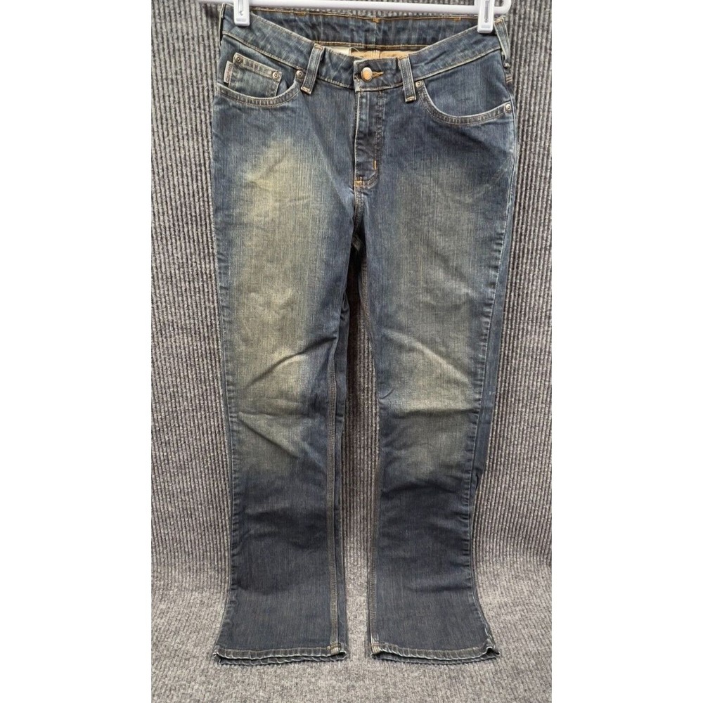 Carhartt Pant Womens Blue Jeans 6x32 Denim WB001 IND Tradition Fit Casual Work